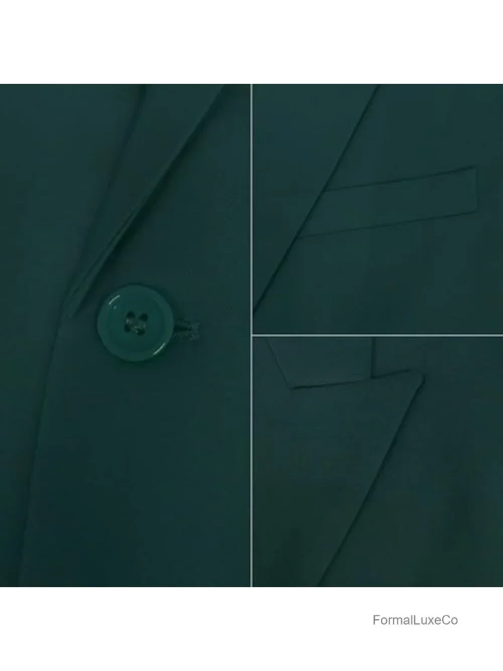 Men's Slim Fit 3 Piece Suit Set with Vest Pants Tie Wedding Formal